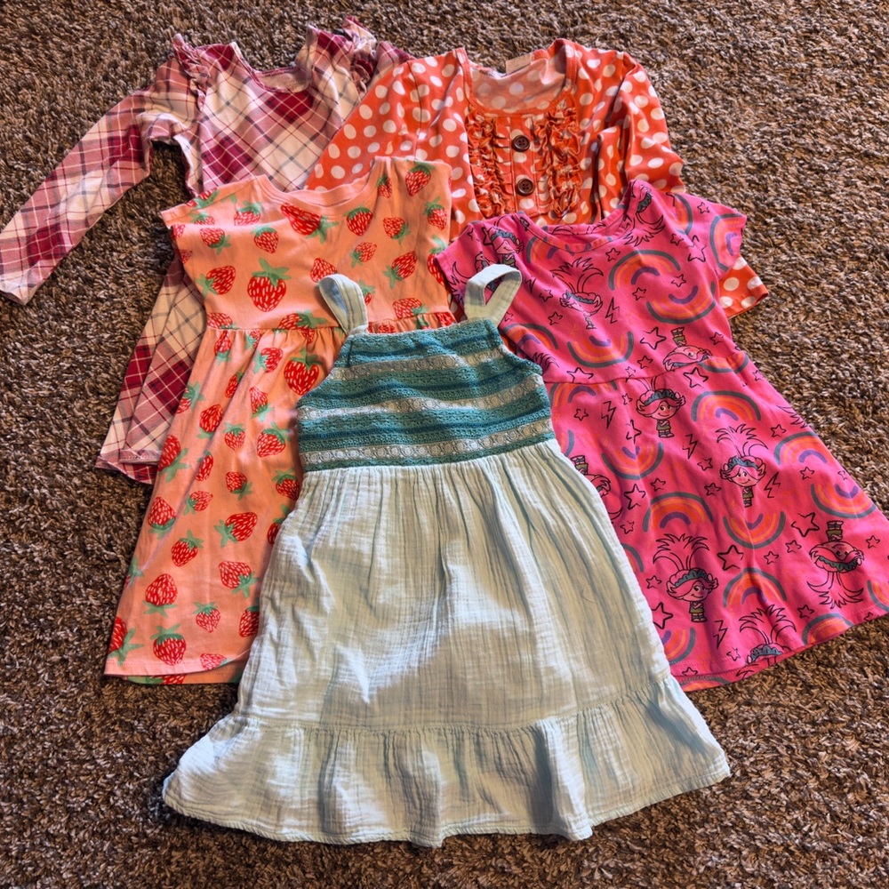 Colorful Kids Dress Collection